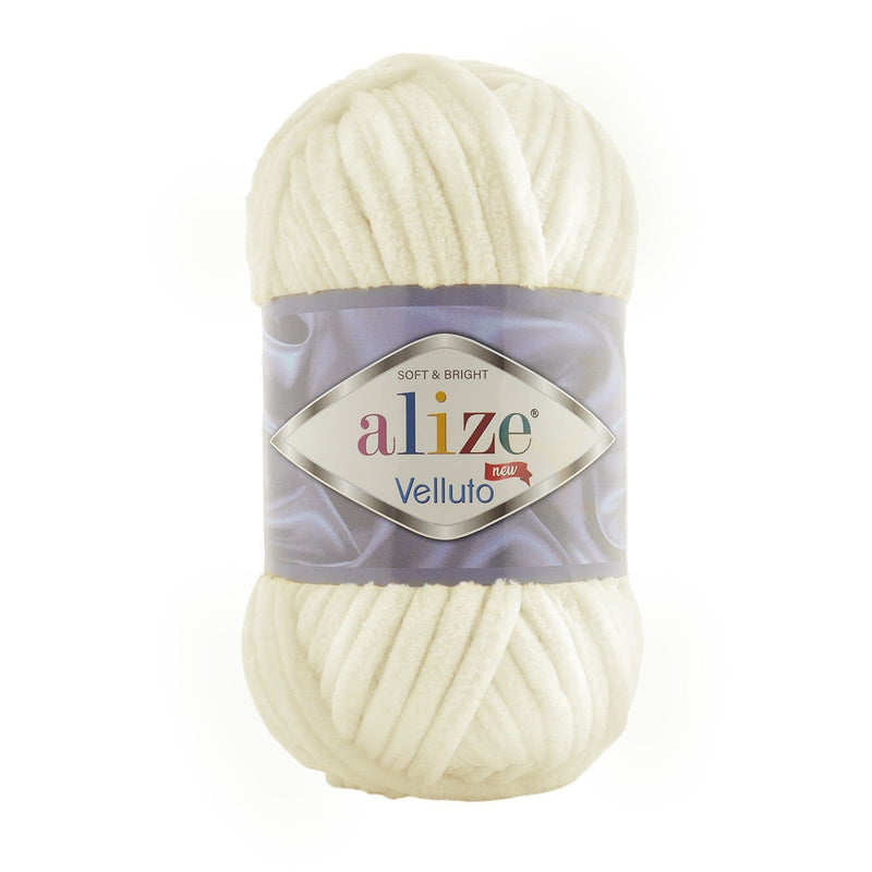 Alize Velluto Alize Velluto / Light Cream (62) 
