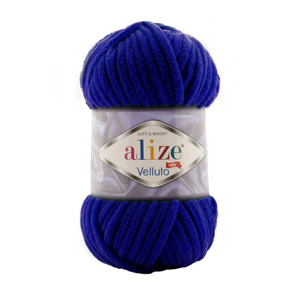 Alize Velluto 360 Safir – grovt chenillegarn