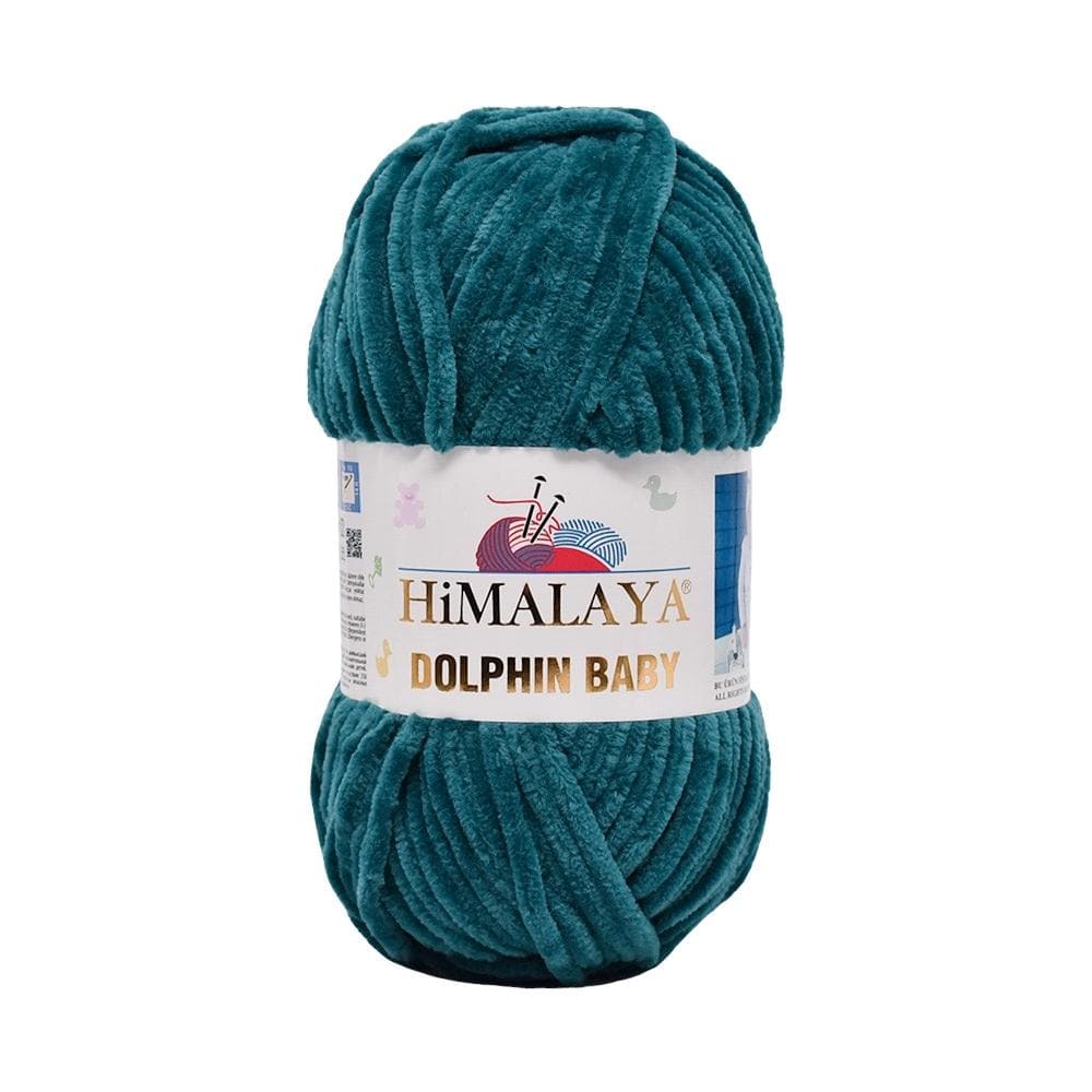 Himalaya Dolphin Baby 80348 Petrol – plush chenille yarn