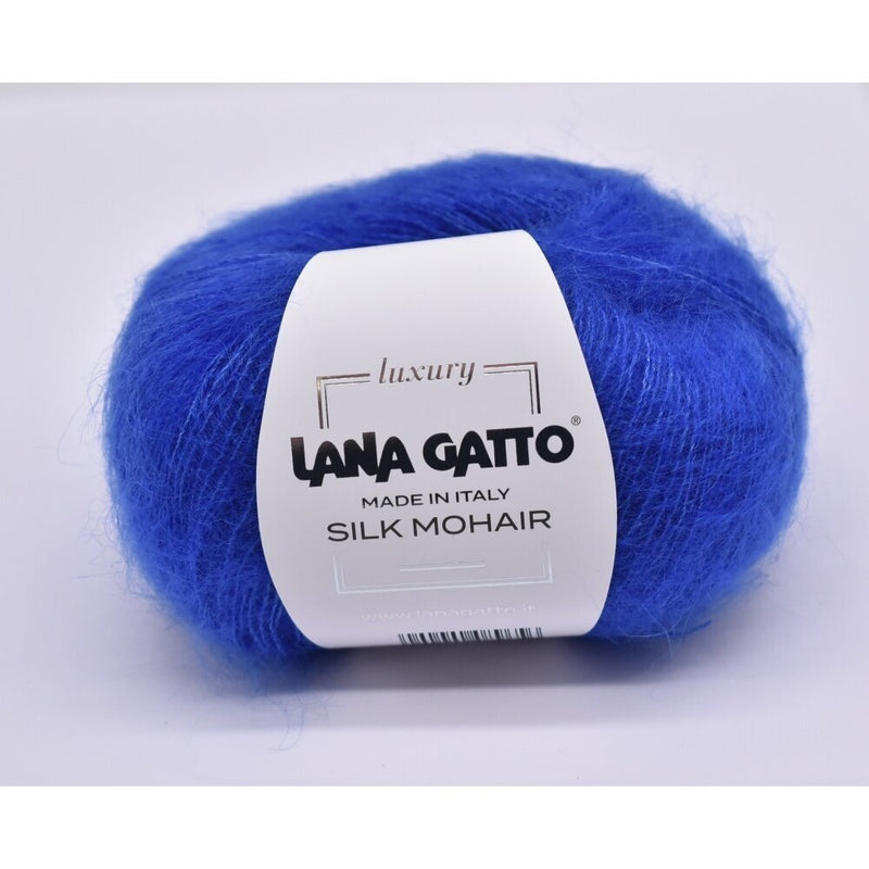 Lana Gatto Mohair Silk Yarn, Kidsilk, Lace Weight Yarn, Mohair and Silk  Blend, 25g 212 M 