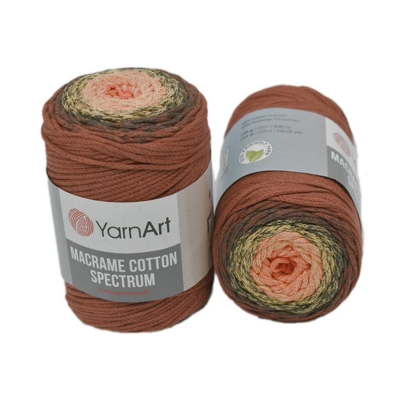 YarArt MACRAME COTTON Yarn, Cotton Yarn, Cotton cord, Macrame yarn