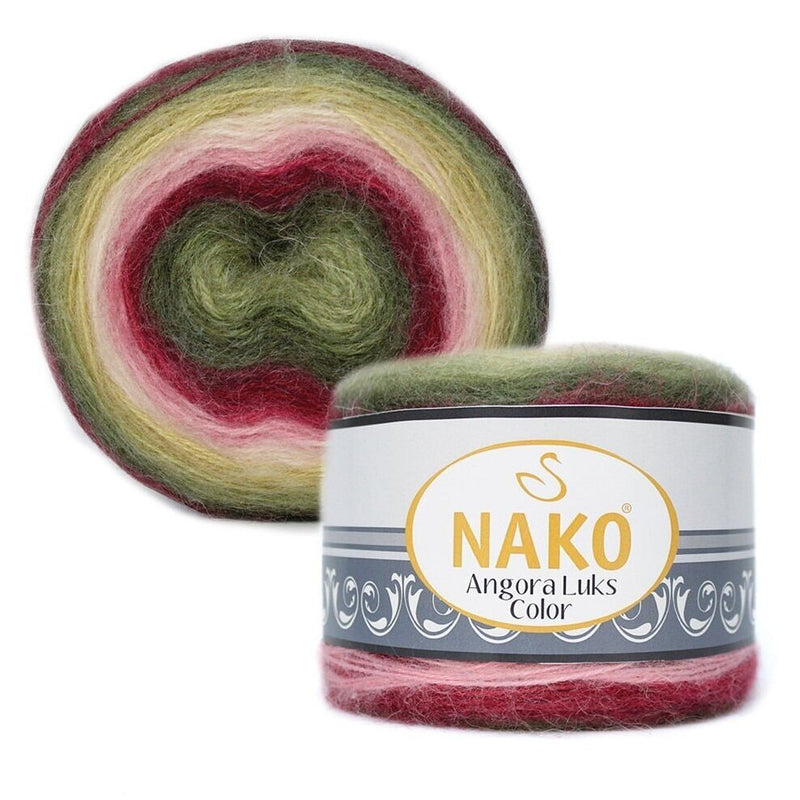 Nako Angora Luks Color