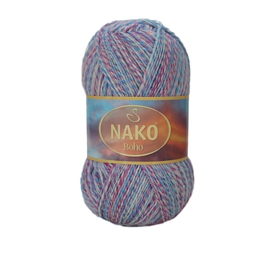 NAKO Boho – Colorful Wool Sock Yarn | VILRITA