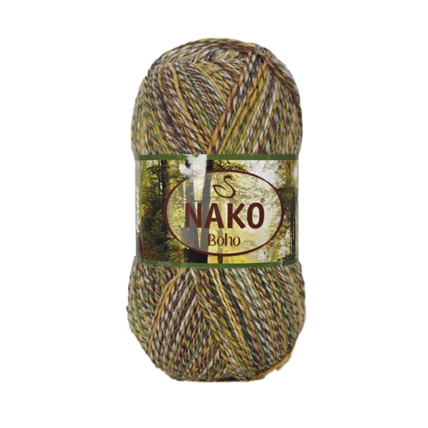 NAKO Boho – Colorful Wool Sock Yarn | VILRITA