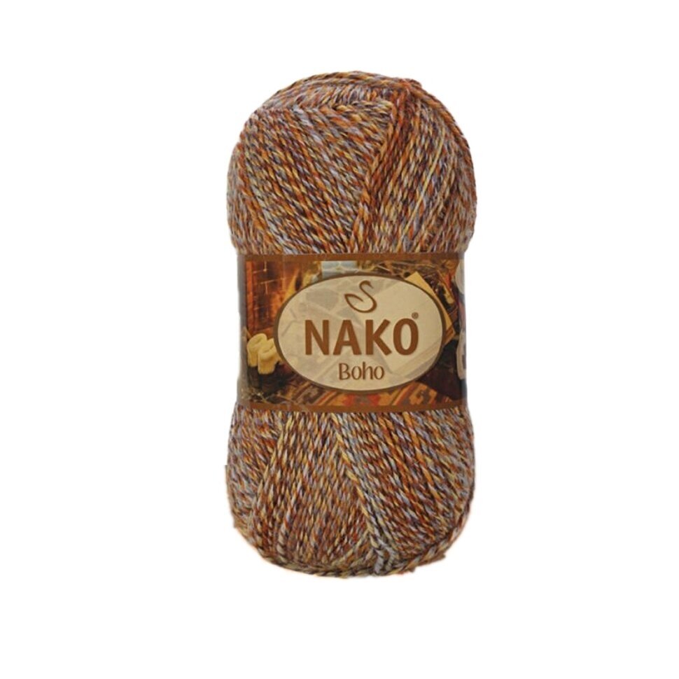 NAKO Boho – Colorful Wool Sock Yarn | VILRITA