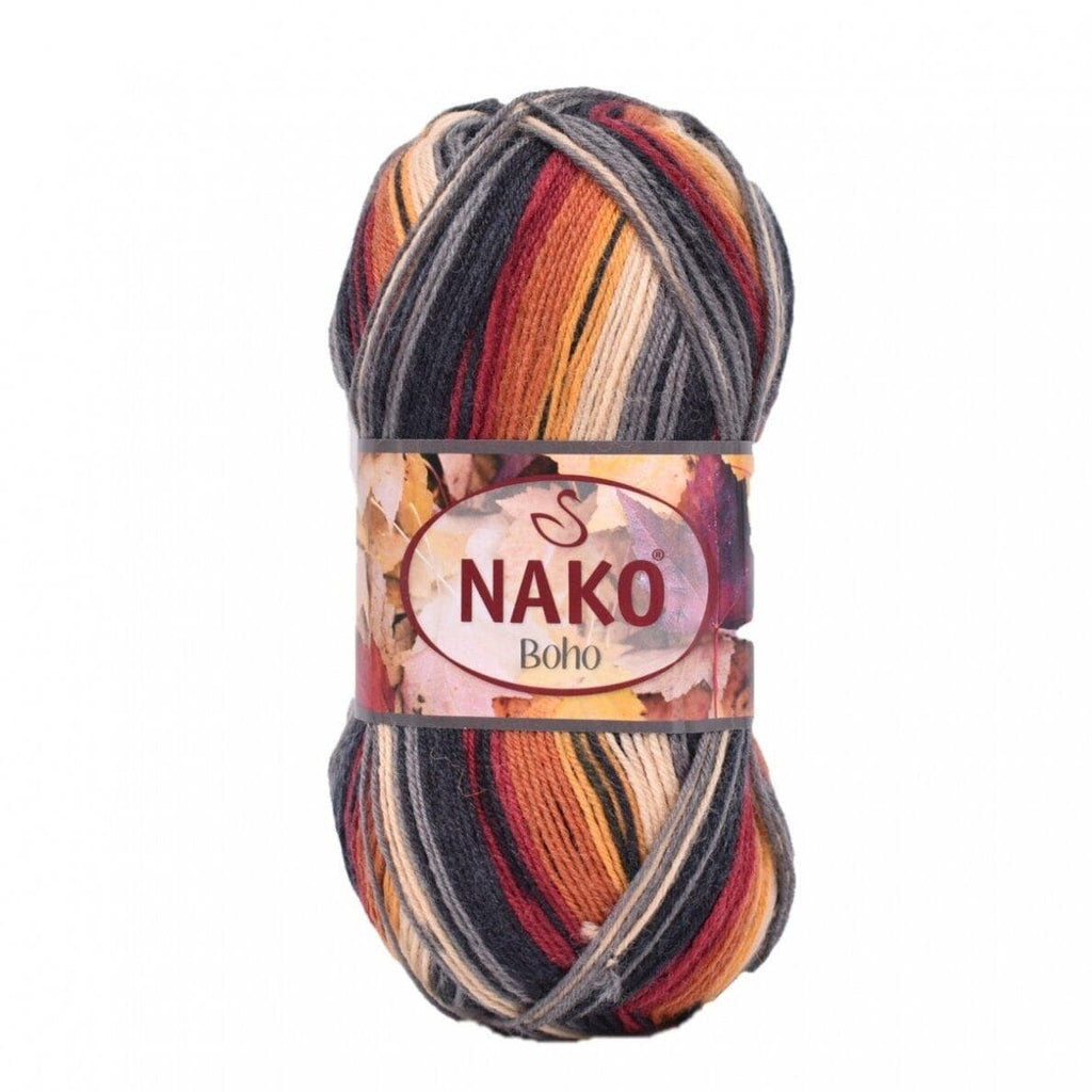 NAKO Boho – Colorful Wool Sock Yarn | VILRITA