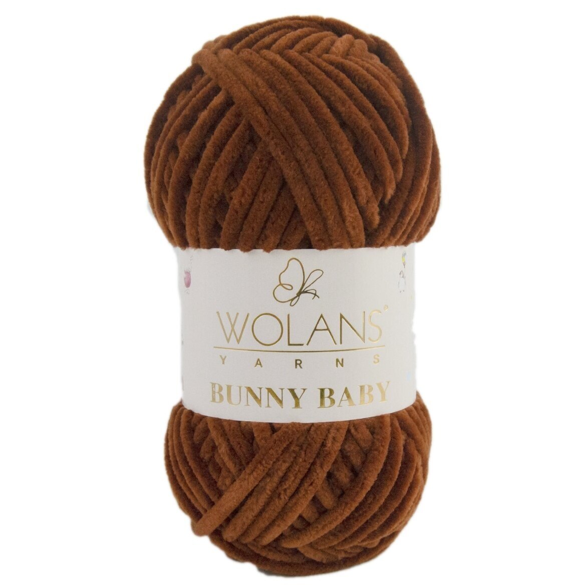 Wolans Bunny Baby 100-60 Kanel – chenillegarn