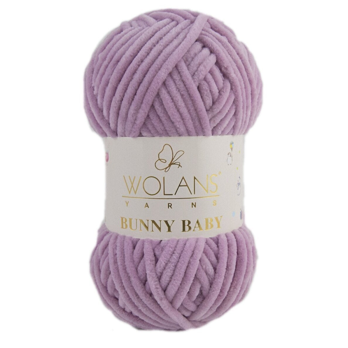 Wolans Bunny Baby 100-59 Malva – chenillegarn