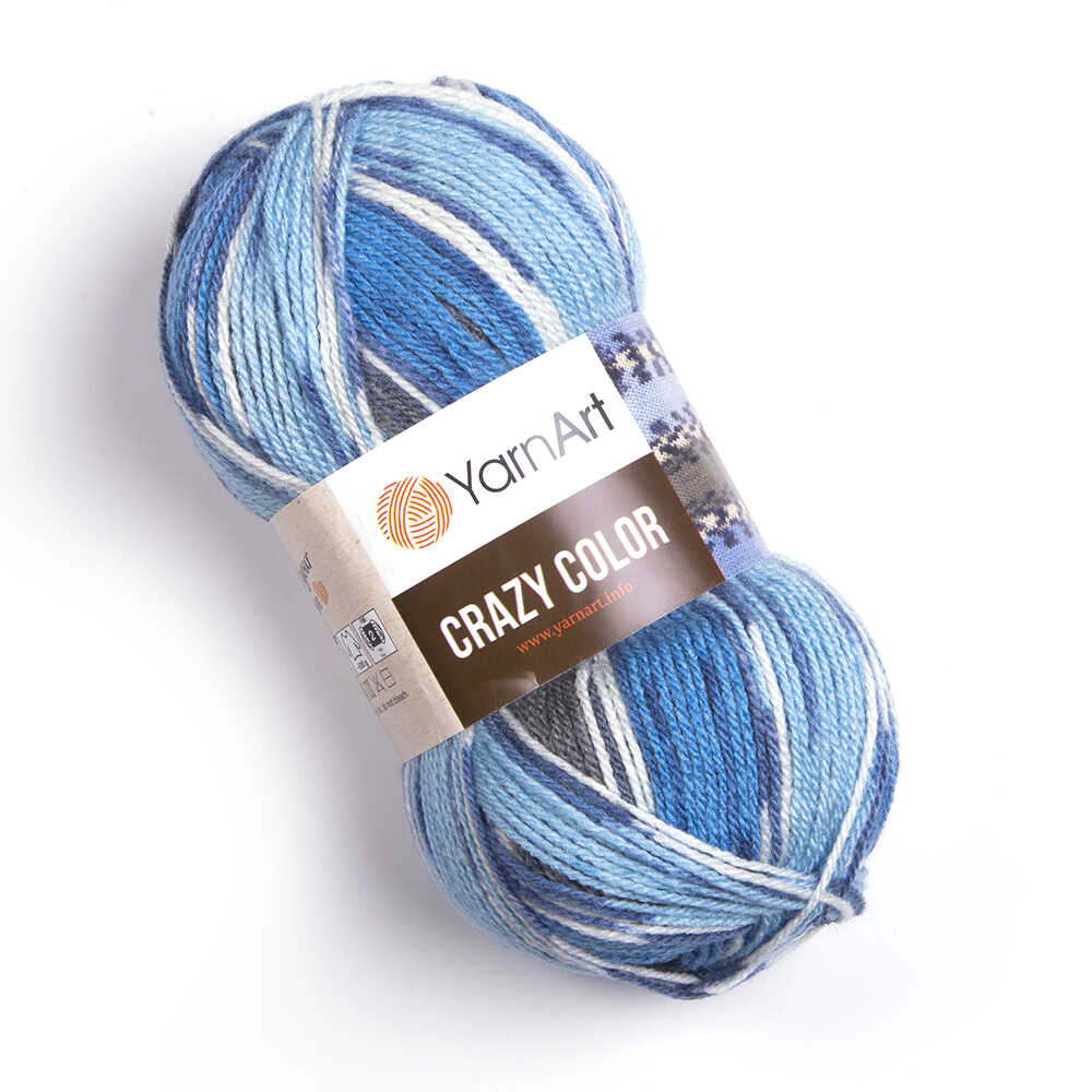YarnArt Crazy Color | Variegated Fine Yarn | VILRITA