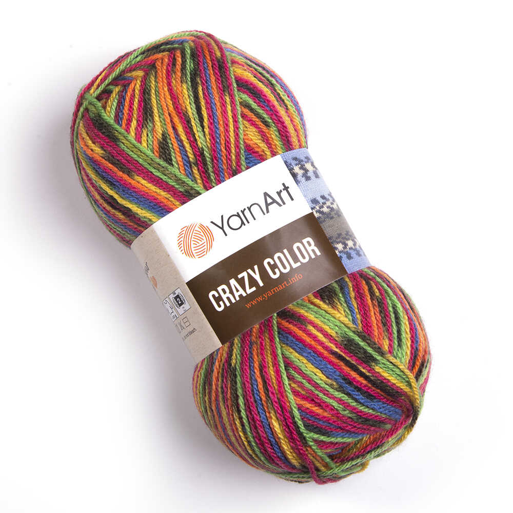 YarnArt Crazy Color | Variegated Fine Yarn | VILRITA